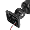 Miniatyrbillede 4 af 8: BERM LED Signallampe 2 Farver Foldbar Industriel Maskinværktøjs Advarselslampe Konstant Lys 12-24VDC Universal