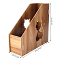 Miniatyrbilde 4 av 5: Moderne Hult Cat DIY Kontor Display Stativ Magasin Fil Organiser Skrivebord Dokument Sorterer