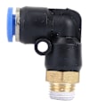 Miniatyrbillede 2 af 2: Laser Skære Maskine C02 Dyses Laser Gasventil (Luft Rør 6mm;Gevind Dia.9.7;Ikke Justerbar)