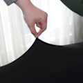 Miniatyrbild 2 av 5: Skydda ny soffa med Spandex halkfria överdrag, fullständigt skydd för dina möbler, halkfri elastisk botten säkerställer säker passform på L-formad sektionssoffa