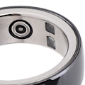Miniatyrbillede 3 af 5: Smart Health Ring Bluetooth Sundhedstracker Ring Blod Oxygen Overvågning Trin Tælling Vandafvisende Genopladelig Bærbar Smart Ring Størrelse 20