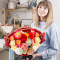 Miniatyrbild 4 av 5: 20 st guldkantade blomsterinslagningspapper, DIY presentförpackning, Wa