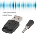Miniatyrbillede 6 af 8: Audio Adapter Transmitter Trådløs BT Audio Transmitter med Trådløs Mikrofon til PC Switch