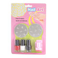 Miniatyrbild 2 av 2: Nagelkonsttryckverktygssats Stämplingsplatta Mallar Stämpel Nagellack Skrapbräda 6 st/set