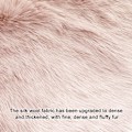 Miniatyrbild 3 av 5: Ovala lurviga sovrumsmattor Fluffiga områdesmattor för flickor, pojkar,
