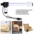 Miniatyrbild 7 av 8: Elektrisk Recliner Ställdon 230mm/9in DC29V Soffa Lyftstolar Motor för Elektrisk Säng Elektrisk Soffa