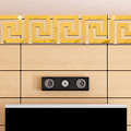 Miniatyrbild 4 av 5: Takdekoration tredimensionell självhäftande vägg