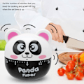 Miniatyrbild 6 av 8: Kreativ Köksklocka i Pandaform, Mekanisk Nedräkning Manuell Lätt Att Använda Giftfritt Luktfritt Material För Klassrum Hemmatlagning Perfekt För Barn