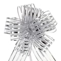 Miniatyrbild 1 av 5: 4-pack presentförpackningsdekoration - silver