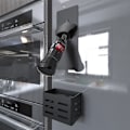 Miniatyrbild 4 av 5: Öppnare för ölflaskor i zinklegering med rostfri finish, magnetisk självhäftande automatisk kapsylsamling för enhandsmanövrering på fester, i kök och barer
