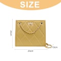 Miniatyrbillede 2 af 5: Stilful håndtaske, Kvinders crossbody taske, Kunstig læder