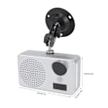 Miniatyrbillede 6 af 8: USB 5V Bevægelsessensor Dørklokke IP43 Vandafvisende Infrarød Menneskekrop Induktion Stemmeprompter Sensor Dørklokke Alarm