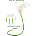 Miniatyrbillede 4 af 7: 12 Stykker Kunstige Calla Lily Kunstige Blomsterbuket Hvid