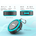 Miniatyrbild 5 av 8: Vattentät Bluetooth-högtalare, duschhögtalare Bluetooth