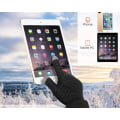 Miniatyrbilde 5 av 6: 3 Par Dame Vinter Touchscreen Hansker Varme Fleecefôret Strikkhansker Elastisk Mansjett Vinter Tekstmeldingshansker