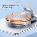 Miniatyrbillede 4 af 5: Egnet til skrivebords-tabletstand, 360° rotation, løft