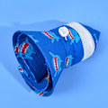 Miniatyrbilde 5 av 5: Solhatt for baby og barn - Reversibel sommerhatt for jenter og gutter - Bredbremmet fiskerhatt