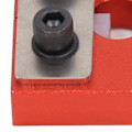 Miniatyrbillede 5 af 8: Filament Svejsesensor Connector 1.75mm Aluminium Legering Tilbehør til 3D Printer Rød
