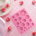 Miniatyrbild 7 av 7: Rosblom Fondantform, livsmedelsgodkänd silikon perfekt för tårtdekoration och bakverktyg, ugn- och mikrovågssäker idealisk för att förbättra din bakning