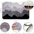 Miniatyrbild 7 av 8: Ultra-Plyschiga Ryamattor för Badrum 20\"x32\", Absorberande Mjuk Badrumsmatta Set, Hållbara Extra Mjuka Ryamattor i Mikrofiber
