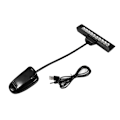 Miniatyrbillede 2 af 2: Bærbar 10 LED Klips-på Musikstandsklemmelys Soveværelse Skrivebordslæselampe AC 110V ~220V 1#