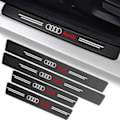 Miniatyrbild 1 av 5: Skydd för bildörrströskel, skyddsfilm för Audi A1 A3 Rs3 A4 A5 A6 A7 Rs7 A8 Q3 Q5 Q7 R8, dörrskydd