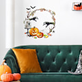 Miniatyrbilde 5 av 7: 3 sett med Halloween kreative gressring spøkelseshånd gresskar hjem