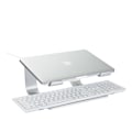 Miniatyrbillede 3 af 5: Laptop Stativ - Ergonomisk Laptop Holder til Skrivebord, Notebook Stativ, Kompatibel med de fleste 10-15,6 tommer Laptops, sølv