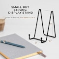 Miniatyrbild 6 av 7: Tallriksställ för display - 6 tums tallrikshållare displayställ + M