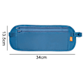 Miniatyrbild 2 av 5: Pengabälte för resor - Slim Passport Holder Travel Pouch to