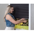 Miniatyrbilde 6 av 7: Original Blackout Plisségardiner i Papir, Svart, 36” x 72”,