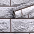 Miniatyrbillede 1 af 5: Stenmurstens peel and paste tapet - Murstens tapet - 3D