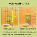 Miniatyrbild 5 av 5: Automatisk Vatten Dispenser Kanin [Grön, 600 ml] Hängande Husdjur Drickflaska Kanin Marsvin Hamster Chinchilla Frettb Bur Vattenflaska