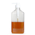 Miniatyrbilde 2 av 5: 1600ml Enkle Trykkpumpeflasker Tomme Sirup Ketchup Sauser Krydderbeholdere Klemflaske