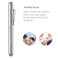 Miniatyrbilde 7 av 8: 2 stk Pen Lommelykt Aluminiumslegering Pen Lys LED Pen
