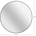 Pikkukuva 2 / 8: Palosuojamatto (75 cm) Liekin kestävä palosuojamatto Vedenpitävä Kestävä korkea lämpötila 3 kerrosta puulle kaasulle hiilelle takalle ulkoterassille