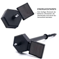 Miniatyrbillede 5 af 5: Solcelled Dyrehave Lampe - Hvid Ugle Model