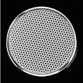 Miniatyrbild 1 av 2: 4 st 1 tum Audio Högtalargaller Skyddande Dekorativ Audio Högtalare Vit Mesh Galler