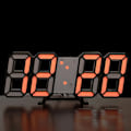 Miniatyrbillede 1 af 6: 3D LED Digital Vækkeur Bordvæg Moderne Vækkeur