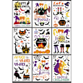 Miniatyrbilde 1 av 5: Halloween-vindudekals for barn