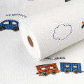 Miniatyrbild 1 av 7: Texturerad tapet tecknad mönster självhäftande tapet för