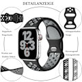 Pikkukuva 2 / 5: Adorve Yhteensopivat Apple Watch -rannekkeet 45 mm 44 mm 42 mm SE iWatch