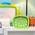 Miniatyrbild 5 av 5: Godisfärgad tredimensionell digital tyst väckarklocka