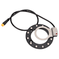 Miniatyrbillede 5 af 8: Elektrisk Cykel Assist Sensor Høj Følsomhed 12 Magneter Højre Dobbelt Hall Sensor Elektrisk Cykel Pedal Tilbehør Stor Hul
