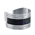 Miniatyrbilde 3 av 5: Vinkjøler i rustfritt stål med LCD-termometer, flaske, øl, rødvin, armbånd, temperatursensor