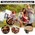 Miniatyrbild 7 av 8: Kallröksgenerator i rostfritt stål för rök, perfekt present till grillentusiaster, långvarig rökare för träspån för unik rökig smak, lätt att använda