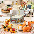Miniatyrbild 7 av 7: Höstduk, Thanksgiving-duk, Vattentät höstduk