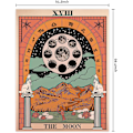 Pikkukuva 6 / 6: Tarot-seinävaate Tähti-seinävaate Keskiajan Eurooppa Arvonta Teippi