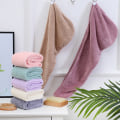 Miniatyrbild 5 av 5: Hårhandduk för kvinnor, 1-pack magisk snabbhårstork turban
