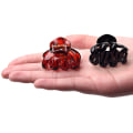 Miniatyrbild 1 av 3: Pack Små Hårklämmor i Plast Hårklämmor för Tunnt Hår